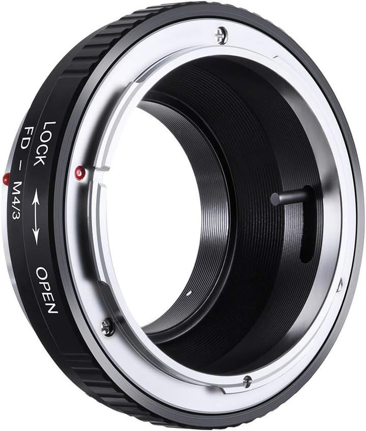 K&F Concept FD-M4/3 Objektivadapter Canon Adapter Objektiv Adapterring für Canon FD FL Objektiv FD -