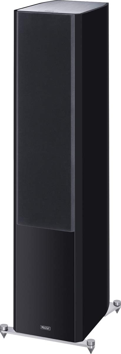 Magnat Signature 1109, High-End-4-Wege-Bassreflex Standlautsprecher 1 STÜCK, Schwarz, Schwarz