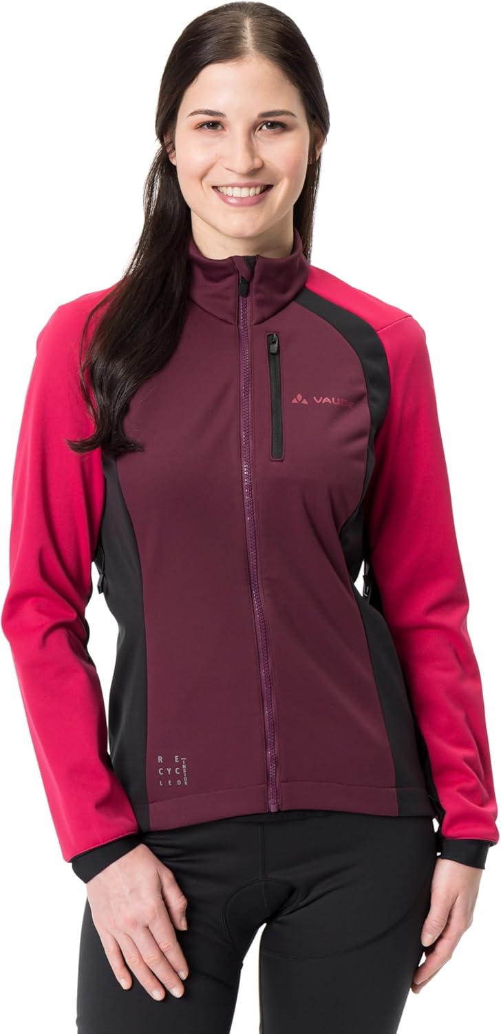 VAUDE Damen Women's Posta Softshell Jacket Jacke 36 cassis, 36 cassis
