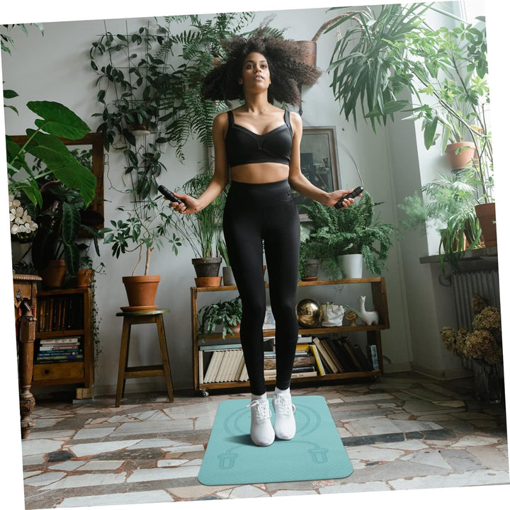 Sprungmatte gymnastikmatten turnmatten Arbeit von zu Hause aus Fitness Springseilteppich schlagschnu