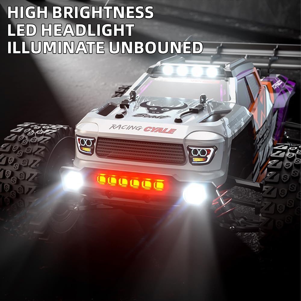 X-Verse SG316MAX 1:16 80KM/H Ferngesteuertes Auto Bürstenloses RC Autos Offroad, 2.4GHz All Terrain