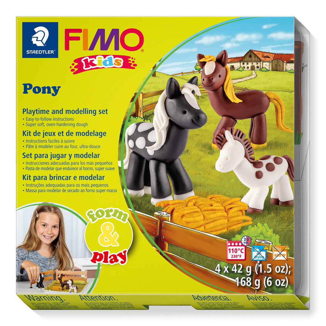 Fimo Pony Playtime and Modelling Set, Pony