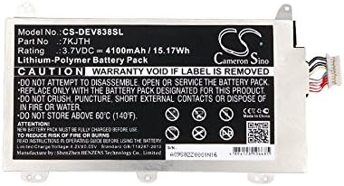 CS-DEV838SL Akkus 4100mAh Kompatibel mit [Dell] Venue 8 Pro (3845) Tablet, Venue 8 Pro 3845, Venue 8