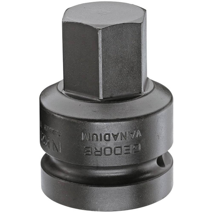 GEDORE Kraftschraubereinsatz 1 Zoll, Innen-6-kant 22 mm, 1 Stück, IN K 21 22, 22 mm