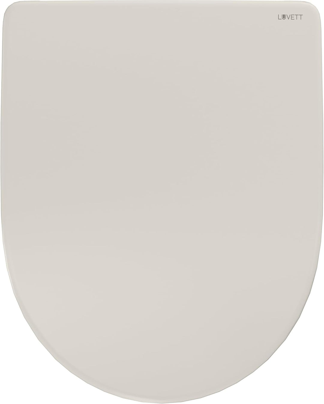 LUVETT® WC-Sitz mit Absenkautomatik D140 D-Form Soft Close® & TakeOff EasyClean Abnahme, hygienisch