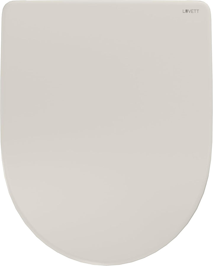 LUVETT® WC-Sitz mit Absenkautomatik D140 D-Form Soft Close® & TakeOff EasyClean Abnahme, hygienisch
