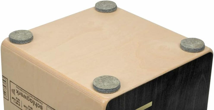 Schlagwerk CP403BLK Cajon + keepdrum Sitzpad Rot