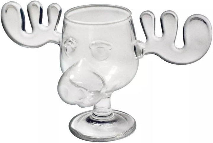 ICUP National Lampoon's Christmas Vacation Griswold Elch Tasse, 227 ml, transparent (08450) 1 Stück