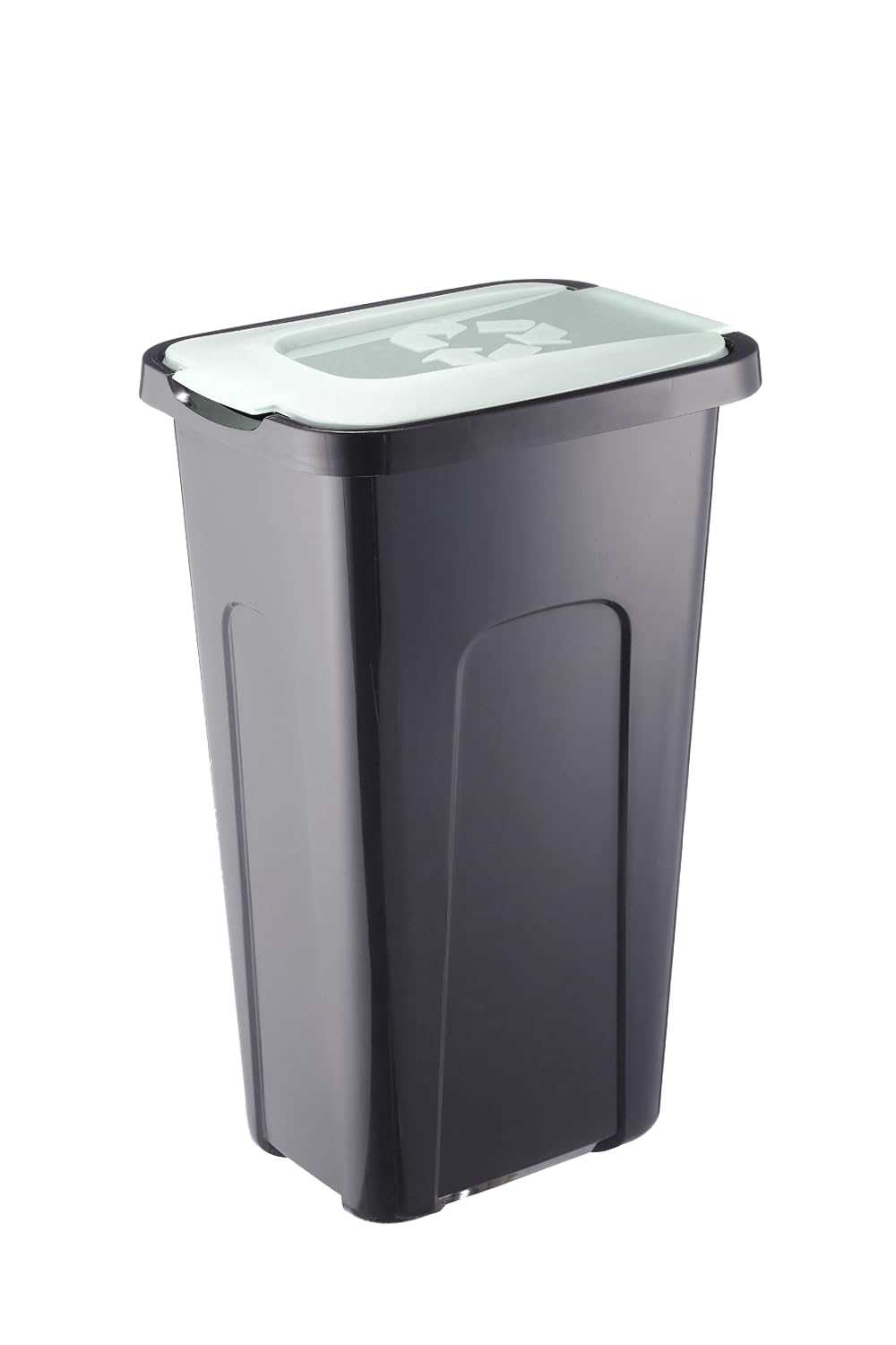PAFEN Grosser Mülleimer 30l mit Deckel – Abfallbehälter 550 x 275 x 370mm - Abfalleimer für Trennen