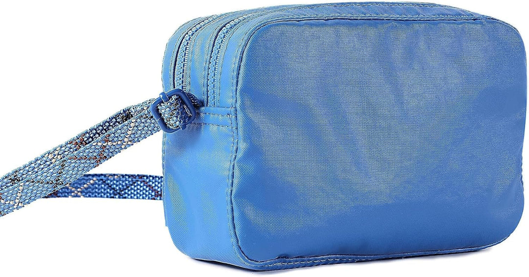 Hedgren Unisex Maia Umhängetasche S Blau (Creased Strong Blue), S Blau (Creased Strong Blue)