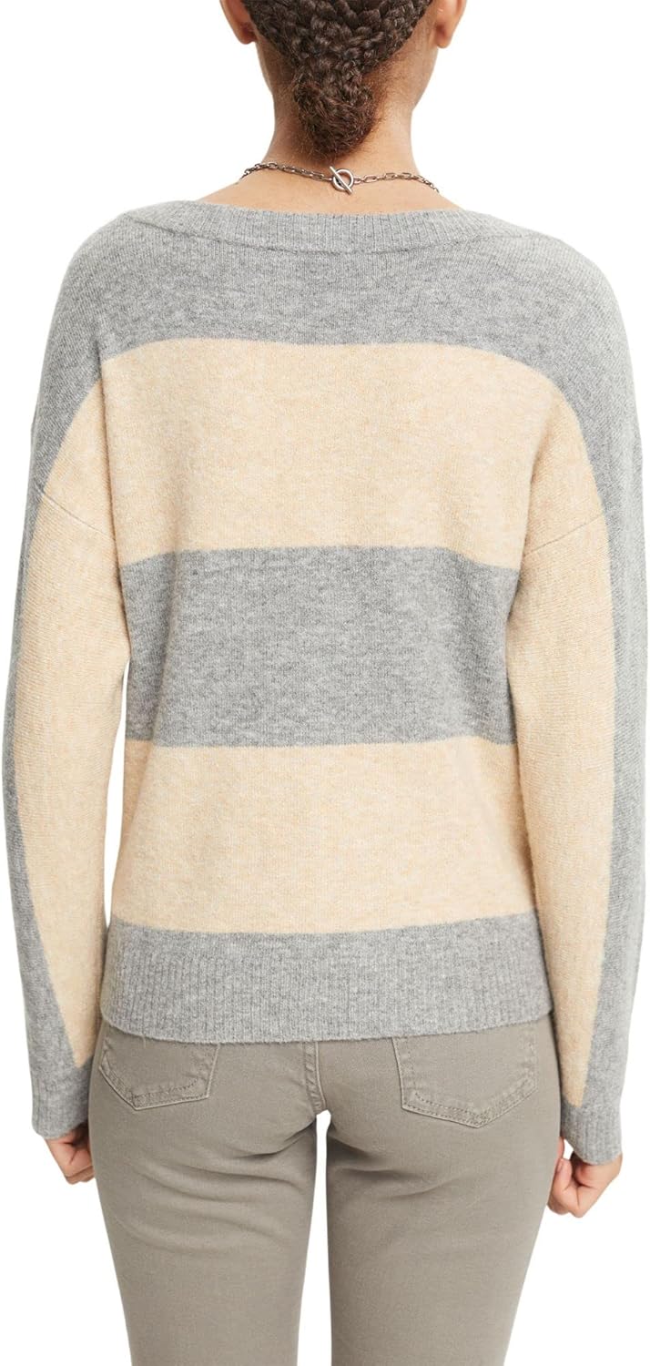 ESPRIT Damen Pullover, 037/Medium Grey 3