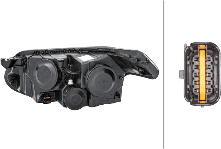 HELLA 1EG 009 767-021 FF/Halogen-Hauptscheinwerfer - rechts - für u.a. Citroën C3 Picasso (Sh_) Rech