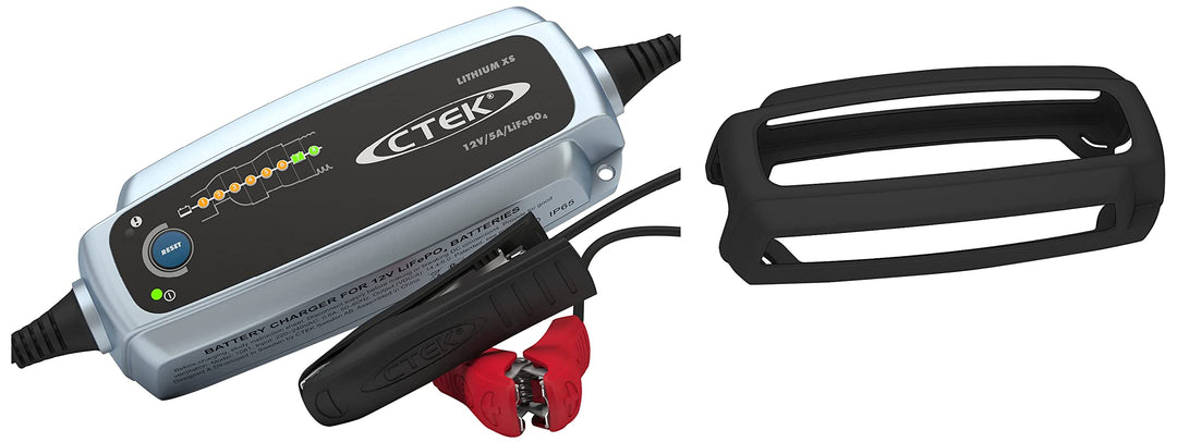 CTEK Lithium XS Multi-Funktions Batterieladegerät Mit 8-Stufen Ladeprogramm, 12V 5 Amp & Protect Bum