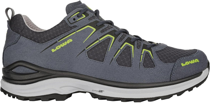 LOWA Halbschuh INNOX EVO GTX LO 44.5 EU Stahlblau Limone, 44.5 EU Stahlblau Limone