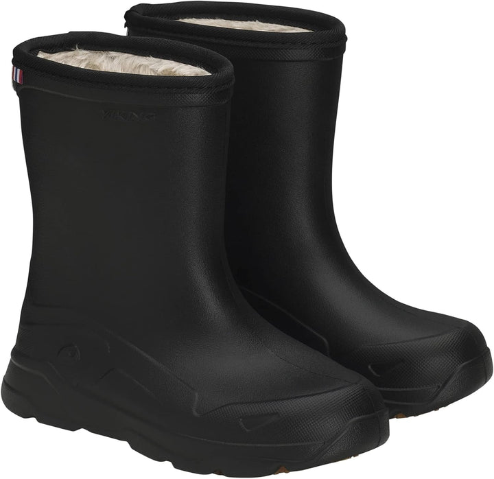 Viking Unisex Kinder Playrox Snow Boot 30 EU Schwarz, 30 EU Schwarz
