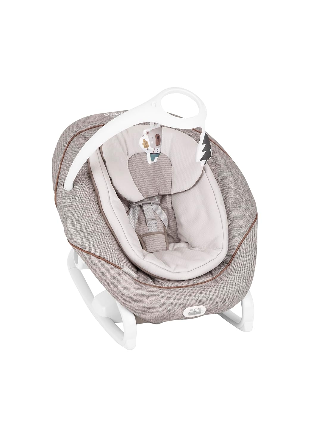 Graco All Ways™ Soother 2-in-1, elektirsche Babyschaukel und tragbare Wippe, ab Geburt bis ca. 9 Mon