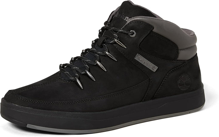 Timberland Herren Davis Square Hiker Stiefel 44.5 EU Schwarz Nubuck, 44.5 EU Schwarz Nubuck