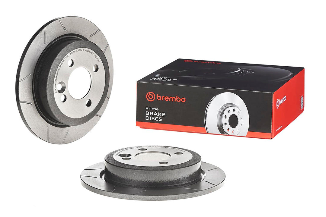 Brembo 08.9163.75 Hintere Bremsscheibe, Anzahl 2