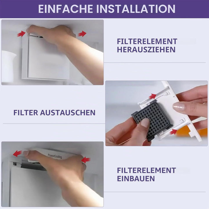 3 Stück Aktivkohlefilter für Liebherr Kühlschrank 9096989 9882460 988246000 988246001 9882429 Fresh
