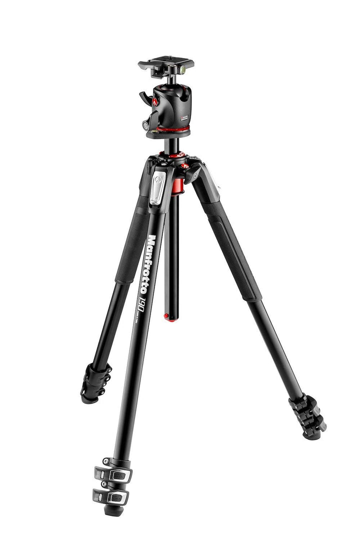 Manfrotto MK190XPRO3-BHQ2 Digitale Film/Kameras Schwarz Stativ - Stative (Digitale Film/Kameras, 7 k