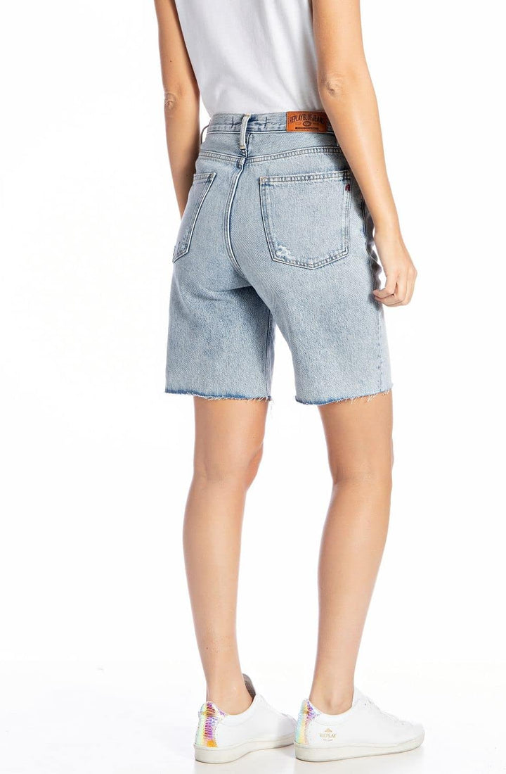 Replay Damen Jeans-Shorts 30W 010 Light Blue, 30W 010 Light Blue