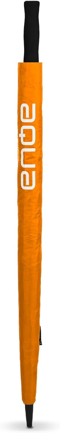 BIG MAX I-Dry Aqua Golf Regenschirm mit UV Schutz - 100% Wasserdicht (Orange)