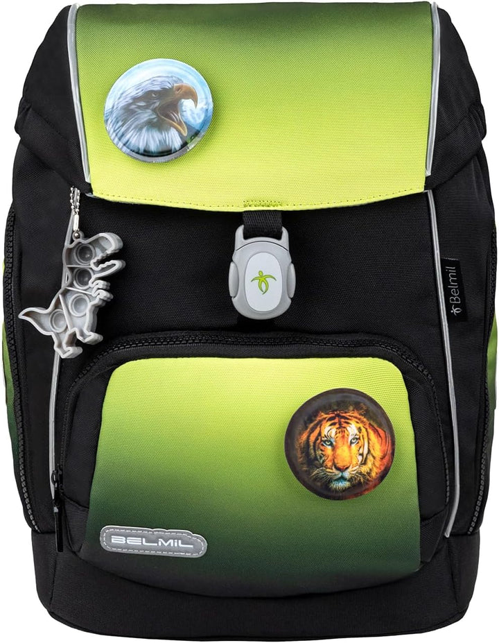 Belmil Premium Comfy Plus ergonomisches Schulranzen Set 5 - teilig, für kleine Kinder/Erstklässler -