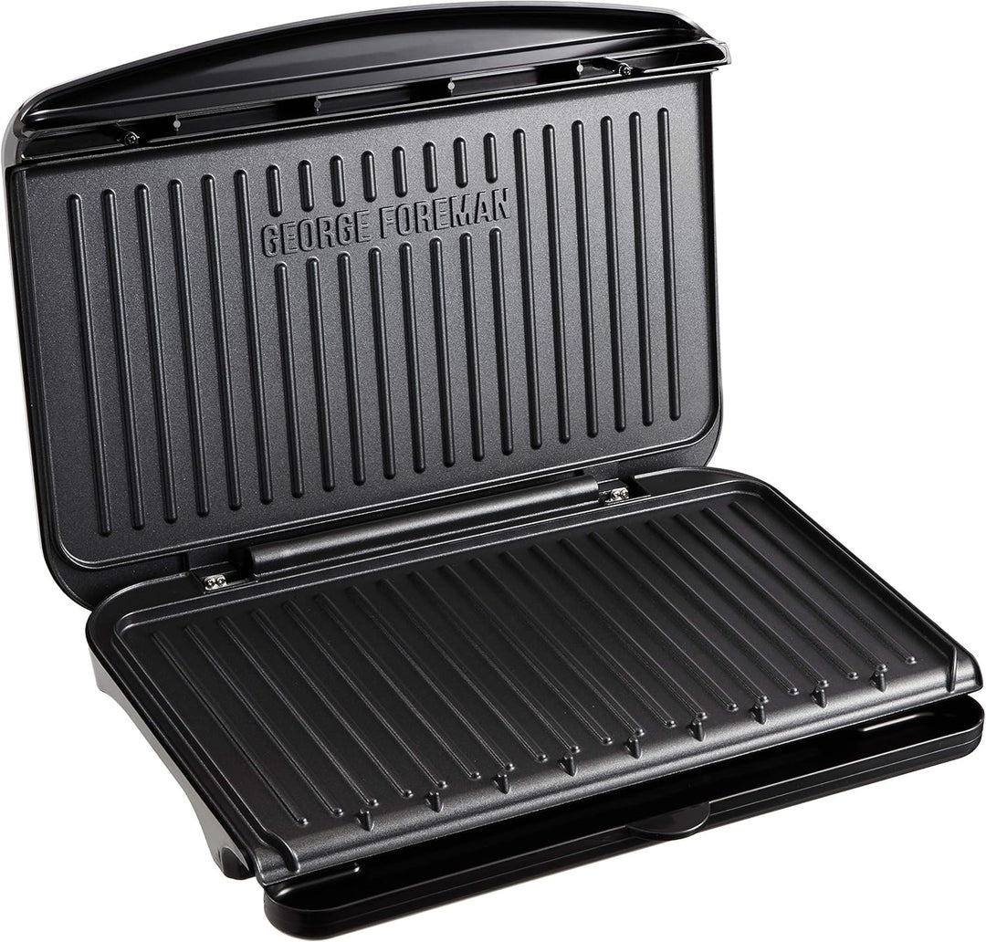George Foreman Big Size Fit Grill - Vielseitiger Grill mit verbesserter Antihaftbeschichtung und Sch