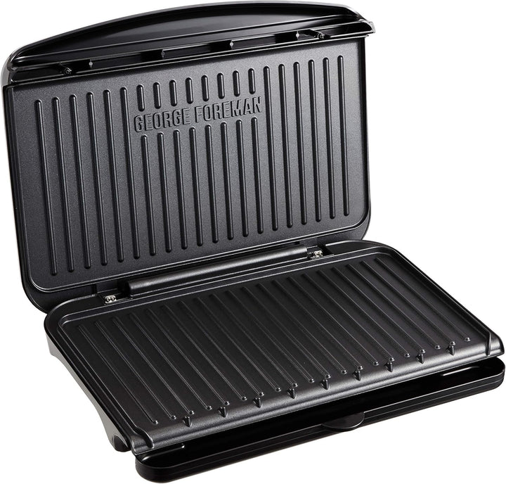 George Foreman Big Size Fit Grill - Vielseitiger Grill mit verbesserter Antihaftbeschichtung und Sch