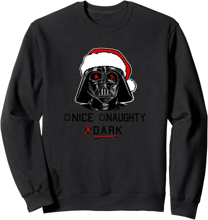 Star Wars Darth Vader Dark List Santa Christmas Sweatshirt