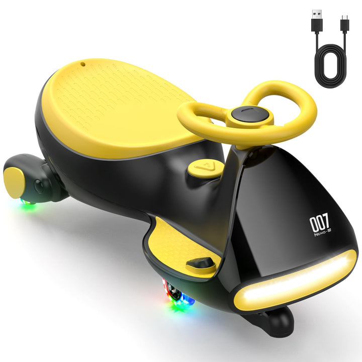FanttikRide N7 Pro Kinder Elektroauto, Elektrisches Rutschauto mit Pedal, Typ C aufladbar Batterie K