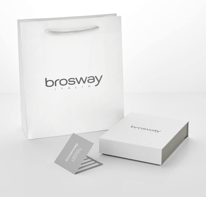Brosway Damen-Halskette Schmuck Chant Casual Code BAH45, Stahllegierung