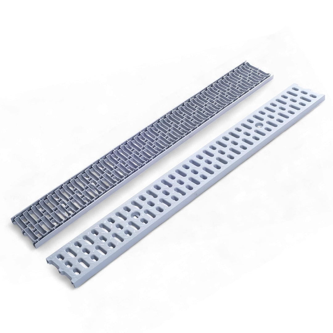 Abdeckrost Stegrost PP 100 cm Klasse A-15 für Rinnensystem (für Standardrinnen, Maxpol Domelo Durabe