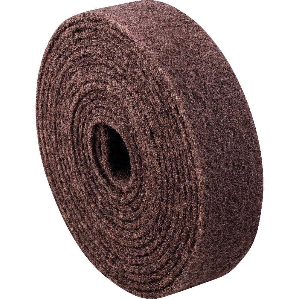 PFERD Vliesbandrolle | 100mm x 10m Korund A100| 45018310 – für Feinschliff &amp; Finish Korund A Körnung