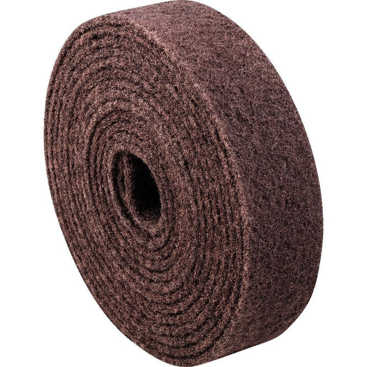 PFERD Vliesbandrolle | 100mm x 10m Korund A100| 45018310 – für Feinschliff &amp; Finish Korund A Körnung