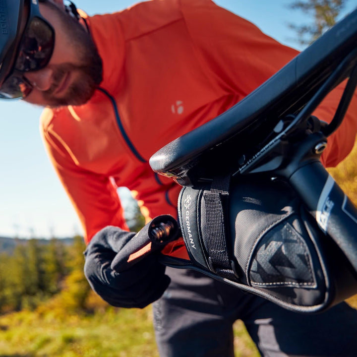 SKS GERMANY EXPLORER Fahrradtasche, Fahrradzubehör (Satteltasche aus gummiertem, wasserabweisendem G