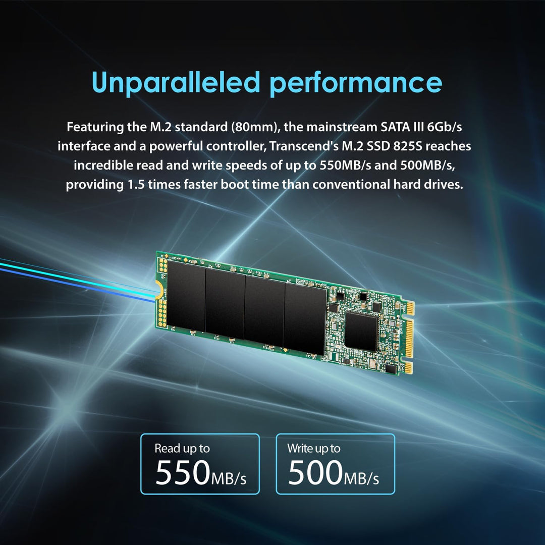 Transcend 2TB SATA III 6Gb/s MTS825S 80mm M.2 SSD (TS2TMTS825S)