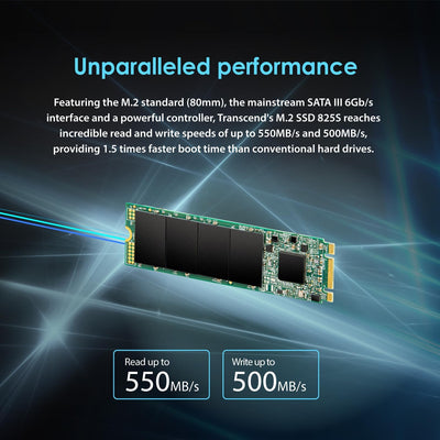 Transcend 2TB SATA III 6Gb/s MTS825S 80mm M.2 SSD (TS2TMTS825S)