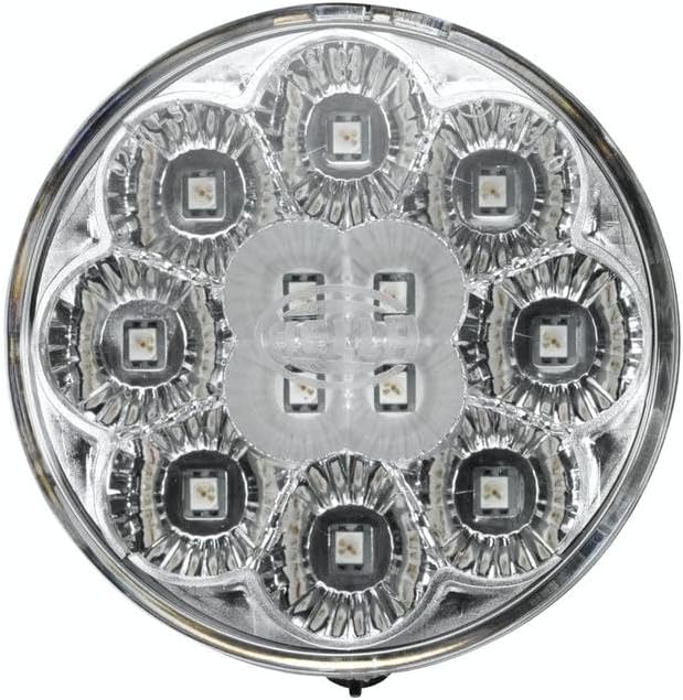 HELLA - Blinkleuchte - LED - 24V - Einbau/Schraubanschluss - Lichtscheibenfarbe: glasklar - rechts/h