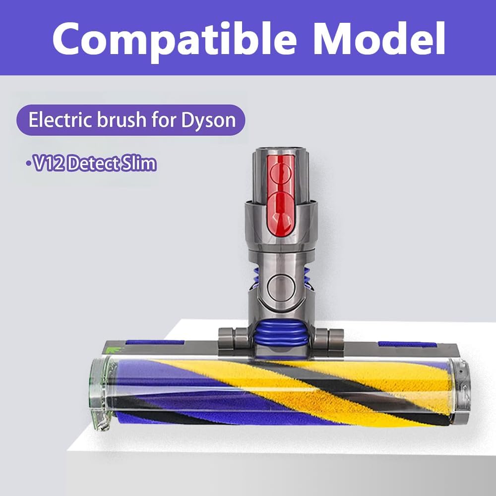 V12 Slim Elektrische Bürste Für Dyson V12 Detect Slim/Digital Slim LED-Leuchten Ersatzteile,Elektris