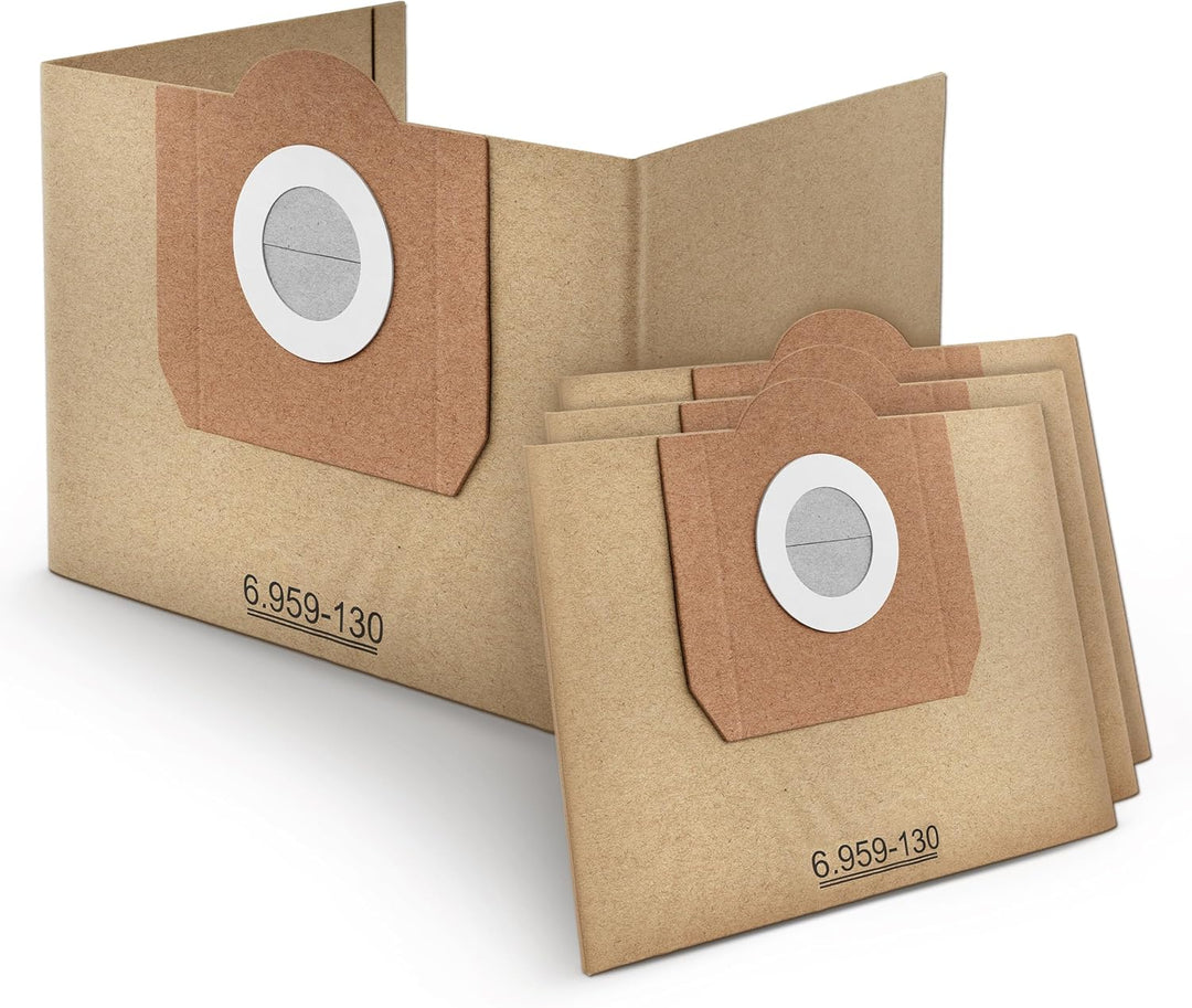 10 Staubsaugerbeutel für Kärcher Staubsauger WD3 Beutel Filtertüten 6.959-130.0/69591300 10x WD3