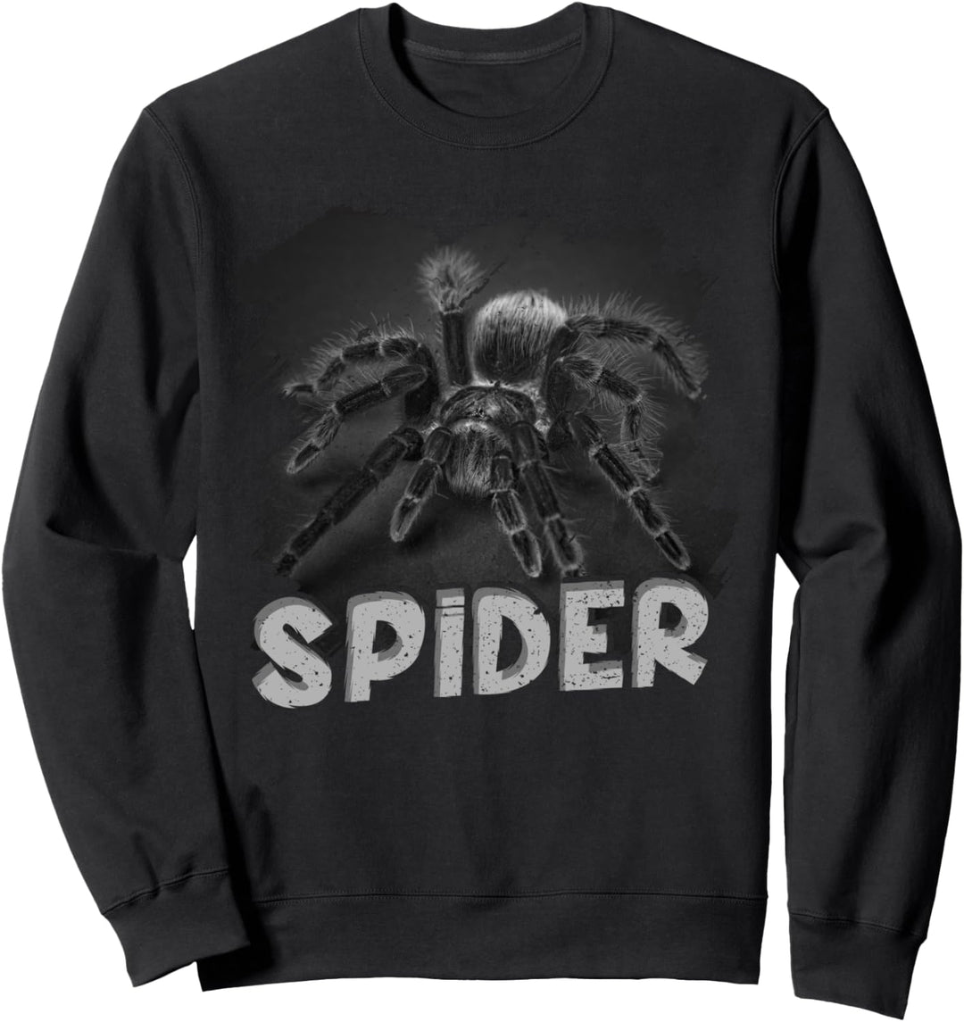 Spinne Geschenk Terrarium Spinnennetz Kostüm Vogelspinne Sweatshirt