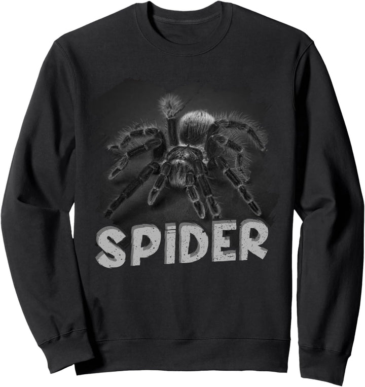 Spinne Geschenk Terrarium Spinnennetz Kostüm Vogelspinne Sweatshirt