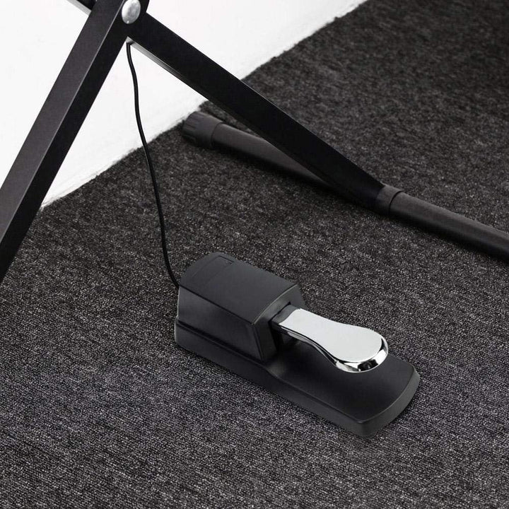 Elektronisches Klavier-Pedal, universell tragbar, elektronische Tastatur, Sustain Pedal für digitale