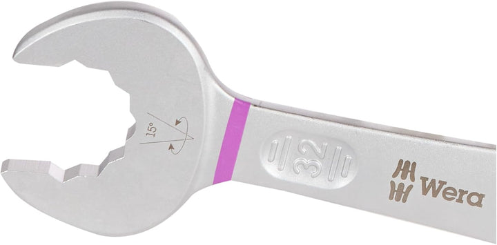 Wera 05020232001 6003 Joker 22 Set 1, Ringmaulschlüssel-Satz, metrisch, 22-teilig metrisch Single 22