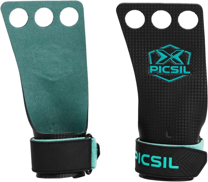 PICSIL Falcon Hand Grips – Profi‑Griffpolster aus Carbonfaser, Chalk‑kompatibel, Handschutz & Griffh