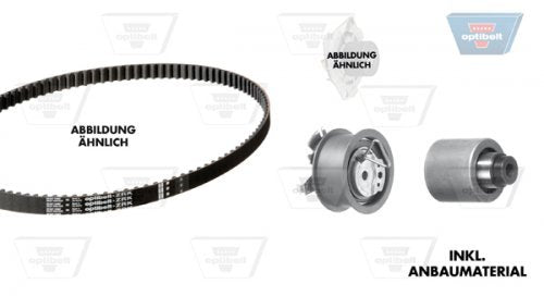 Optibelt KT 1237 W2 Optibelt-WAPU-KIT Wasserpumpe + Zahnriemensatz