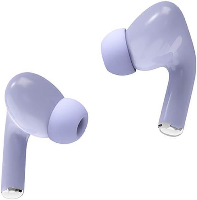 Gembird GMB-Audio Wireless TWS In-Ears Violet - Bluetooth 5.0 Kopfhörer, 200 Std. Standby, Freisprec