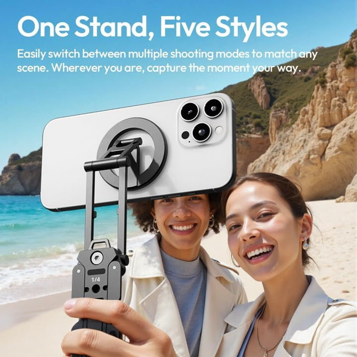 Ulanzi SK29 5-in-1 Handyhalterung/Ministativ mit Mag Safe, Magnetischer Smartphone Halter aus Metall