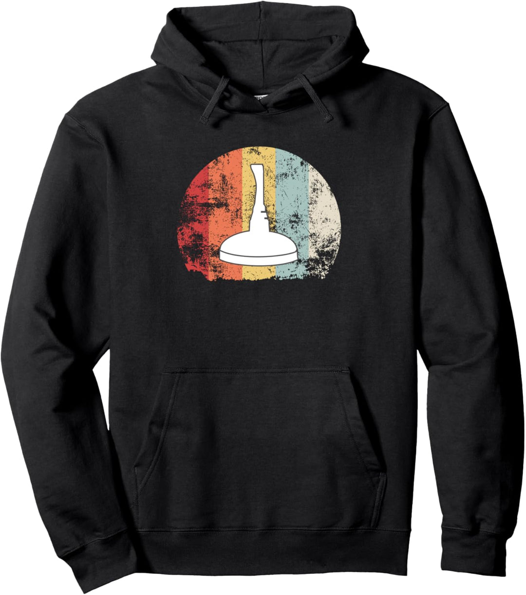 Stockschiessen Vintage Retro Eisstockschiessen Pullover Hoodie